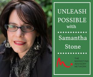 Samantha Stone, author of Unleash Possible