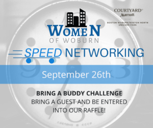 Speed Networking with the Women of Woburn