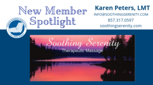 Karen Paters, LMT at Soothing Serenity Therapeutic Massage