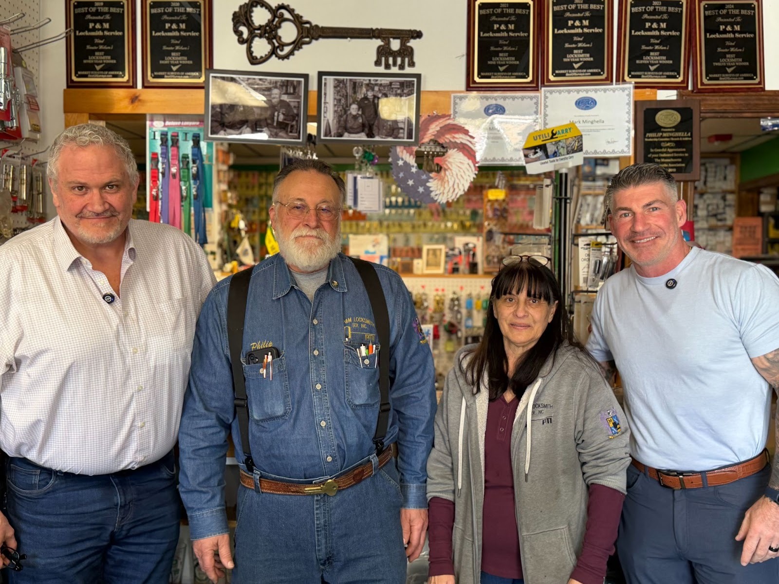 Meet the April Business of the Month, P&M Locksmith Service!