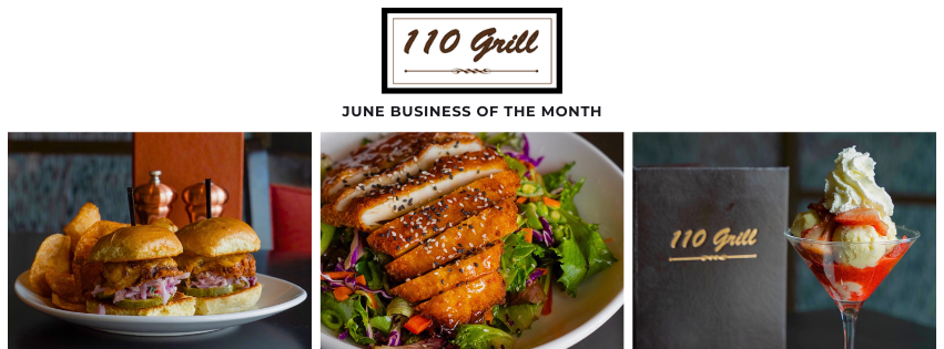 Meet the June Business of the Month, 110 Grill!